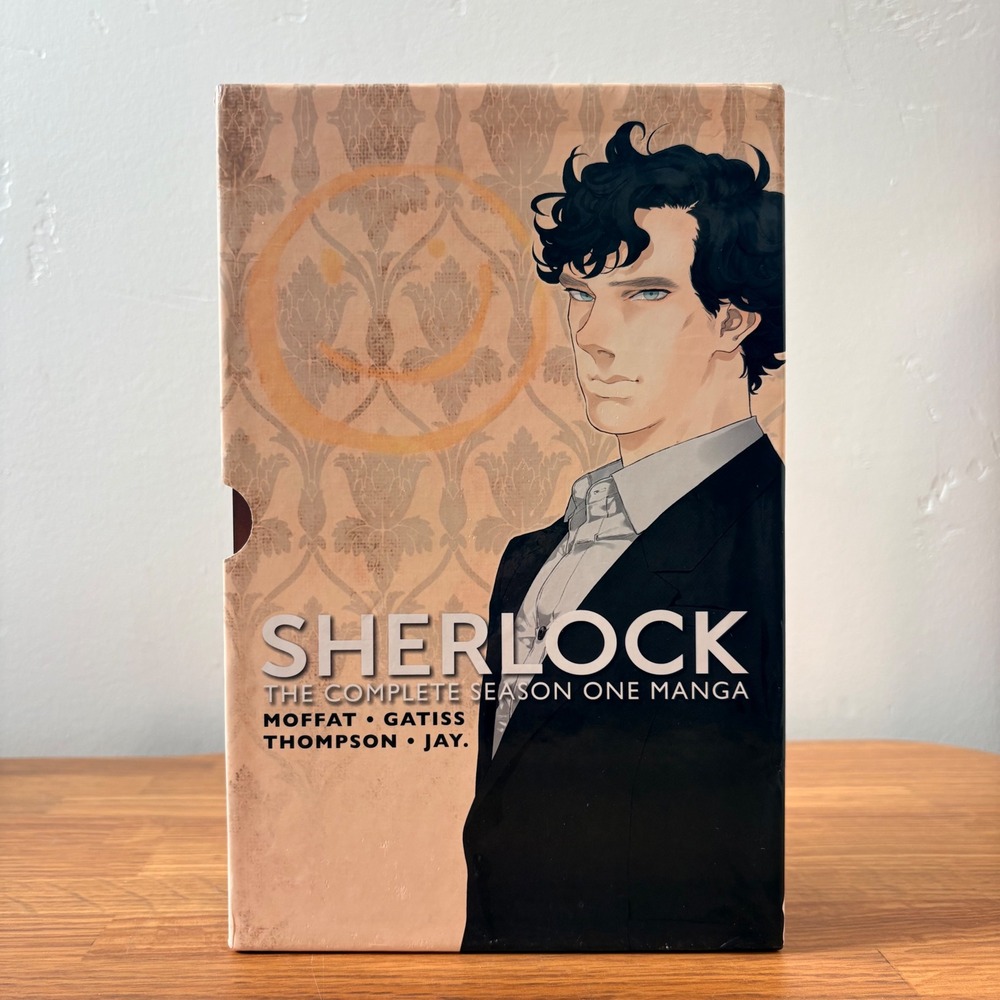 Sherlock Series 1 Boxed Set Manga Jay First Printing English Manga Books 1-3